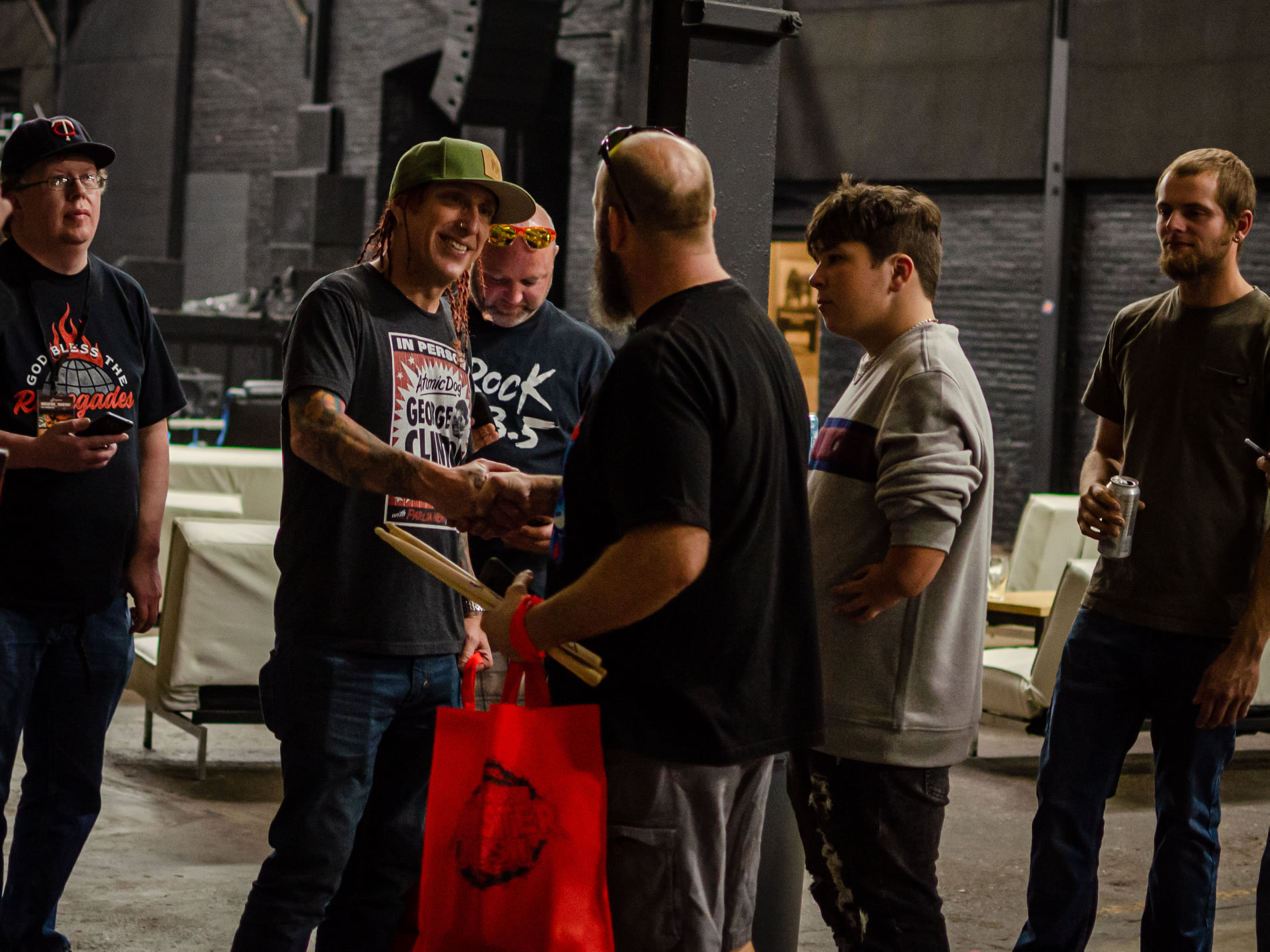 Musicians working together