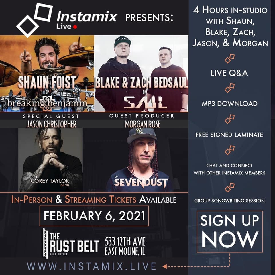 February 6, 2021 lineup announcement poster